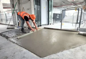concrete finishing
