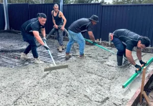 concrete finishing